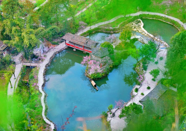 酉陽縣桃花源景區(qū)。酉陽縣委宣傳部供圖