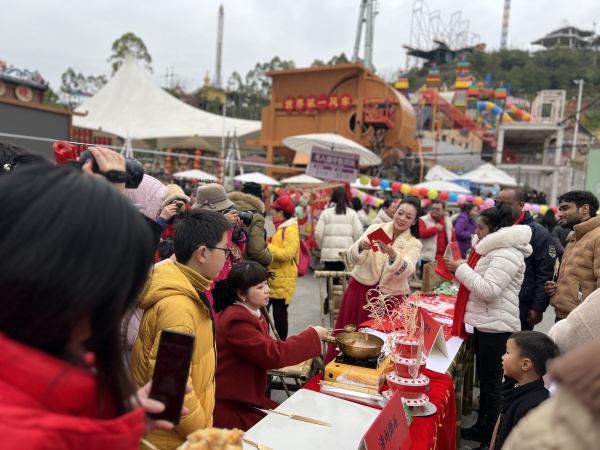 活動現(xiàn)場。景區(qū)供圖