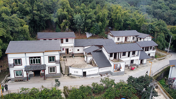 正在改造的重慶高新區(qū)金鳳鎮(zhèn)九鳳村宋家院子。金鳳鎮(zhèn)供圖